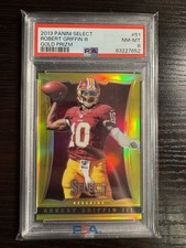 ROBERT GRIFFIN III GOLD /10 2013 SELECT SP SSP CASE HIT RARE PSA 8
