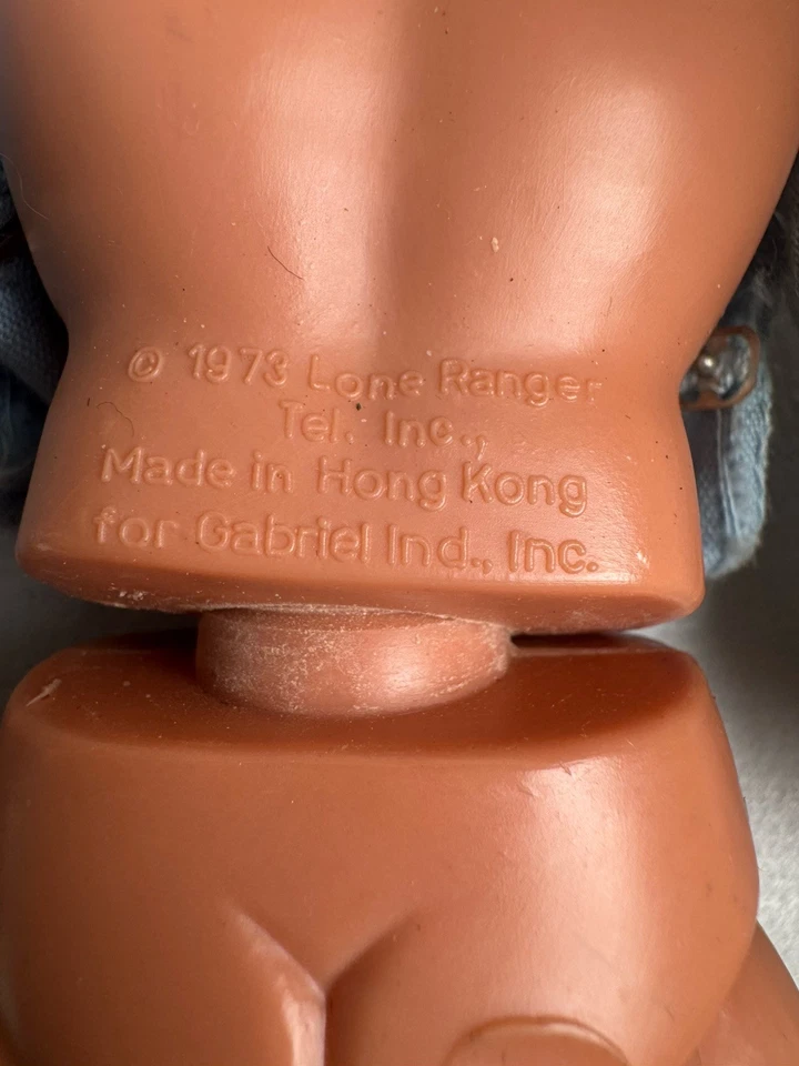 Figura de acción Gabriel Lone Ranger 1973 vintage con chaqueta y botas Foto 4 de 4