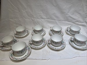 Wild Tutor Teacup And Saucer Set 18 Pieces