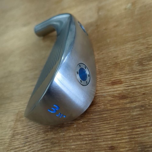 Musike On The Screw Creek 5W 19° Utility 3U 21 Ice Titanium Head Only - Picture 11 of 13