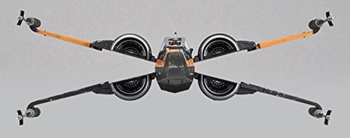 Star Wars and the last Jedi boosted-X Wing-fighter Poe dedicated aircraft 1 / 72 - Picture 12 of 12