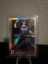 2025 Topps Chrome PRISM REFRACTOR Trey Sweeney ROOKIE #6 - Detroit Tigers