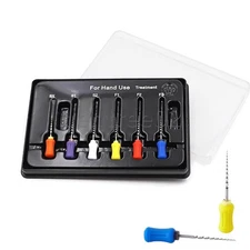 Heat-Activated NiTi Hand Files SX-F3 25mm Root Canal Dental Endo Kit
