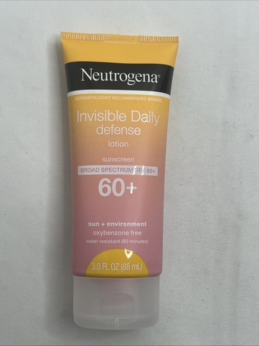 Neutrogena  Daily Defense SPF 60 Travel Sunscreen – 3 fl oz Exp 7/2026 - Picture 1 of 5