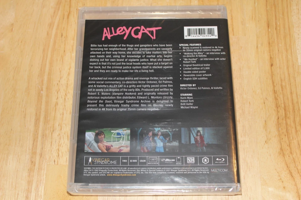 Alley Cat (Blu-ray, 2021) Vinegar Syndrome - Image 3 of 4