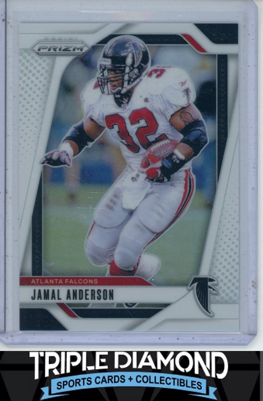 2024 Panini Prizm Jamal Anderson White Prizm #34/35 Falcons i65