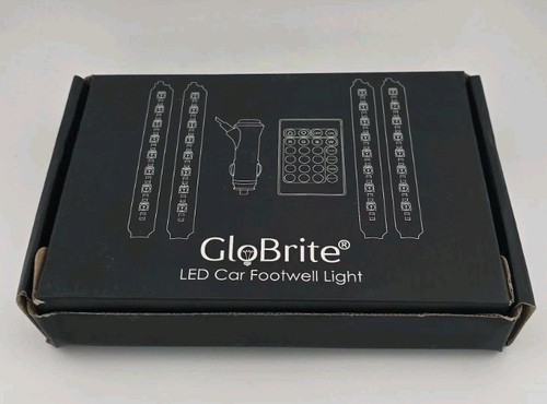 Car Interior Footwell GloBrite LED Strip Light RGB Multicolour Remote Atmosphere