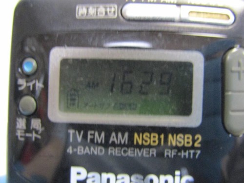 Vintage Panasonic RF-HT7 4 Band Pocket Radio AM FM TV NSB Receiver Tested - Picture 3 of 8