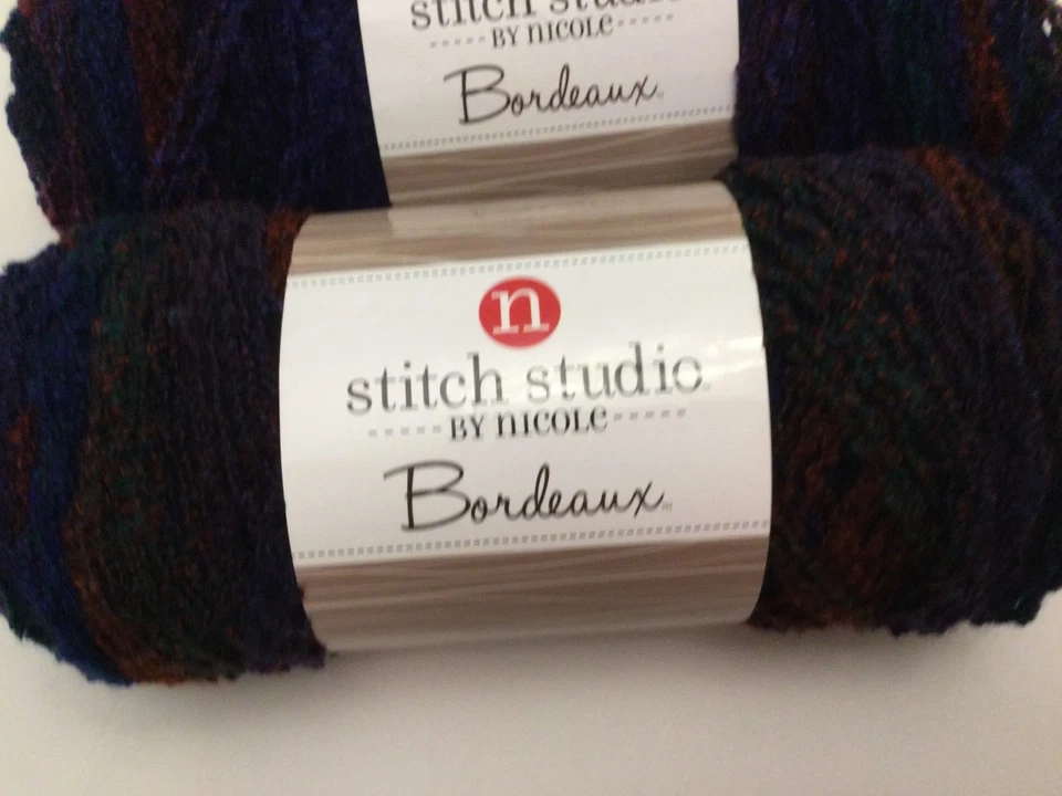 STITCH STUDIO BY NICOLE HILO BURDEOS - "PEZ ÁNGEL" - 2+ madejas - multicolor Foto 3 de 4