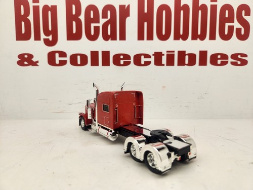 1/64 DCP/FG Red 389 Pete 70" Mid Roof Sleeper Tractor "Day Cab Option" - Picture 3 of 11
