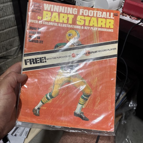 Vintage 1968 Winning Football Magazine by Bart Starr Green Bay Packers