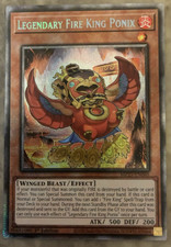 YuGiOh! - Legendary Fire King Ponix - Starlight Rare - MP25-EN048 - NM/M