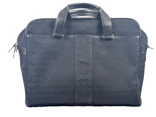 Coach Hudson Signature Aktentasche Schultertasche Computertasche schwarz F70058 - Bild 6 von 19