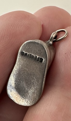 Vintage 925 Sterling Silber Stiefel Schuh Charm 5 Gramm - Bild 8 von 9