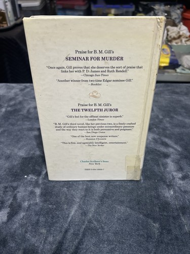 KINDERZIMMERVERBRECHEN von B. M. Gill (1987, Hardcover) 1. amerikanische Ausgabe - Bild 2 von 2