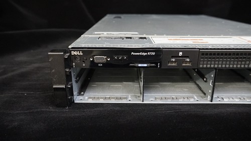 DELL POWEREDGE R720 8LFF 2x 8 CORE E5-2670 2.60GHz 8GB RAM H710P NO HDD - Picture 4 of 5
