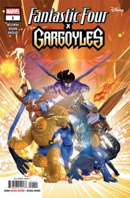 Fantastic Four / Gargoyles #1 Main Cover