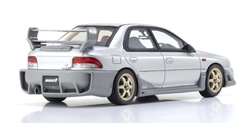 Kyosho Original 1/43 Subaru Impreza S201 silber Diecast Auto Modell - Bild 2 von 4
