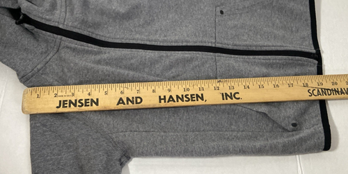 Kid's Gap Fit Full Zip Hoodie Jacket Gray Size Medium 8 *preowned* - Picture 4 of 7