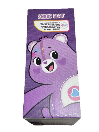 Care Bears SHARE BEAR The Denim Collection Plüschtier lila brandneu kostenloser Versand - Bild 4 von 8