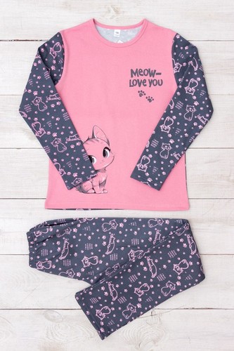 Mädchen Baumwolle Nachtwäsche-warmes, atmungsaktives & süßes Design, Winter, Nosi svoe... - Bild 1 von 5