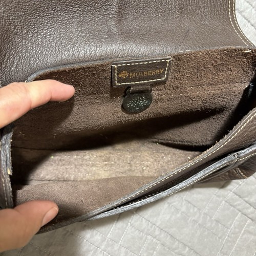Bolso Mulberry Vintage Tyler Cuero Darwin Oscuro Chocolate - Imagen 6 de 24