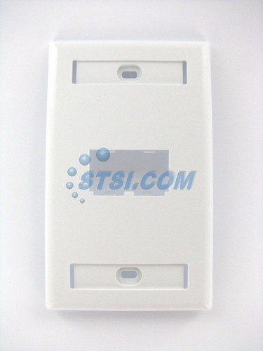 Panduit CFPL2WHY 2-Port Mini-Com Faceplate, Labeled Series, White ~STSI - Picture 3 of 3