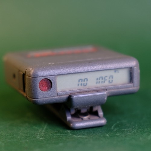 Rare ancien téléavertisseur Vodafone Vodapage "première zone" bon état de fonctionnement - Photo 3/9