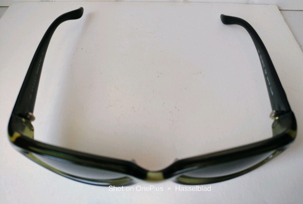 Gucci Sunglasses GG 2457/S Translucent Gray Oval Frames Gray