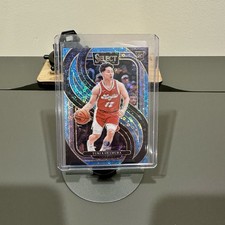 2024-25 Select Yuki Kawamura RC Premier Light Blue Fast Break Disco Prizm /99 SP