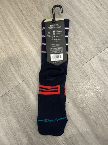 Stance Performance Freshtek InfiKnit Crew Socks, Large 9-13, Independence, NWT - Picture 2 of 6