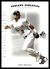 2001 SP Authentic Eric Chavez Oakland Athletics #5