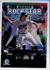 JACOB WILSON  A's  2025 BOWMAN CHROME ROCKSTAR ROOKIES #RR-16