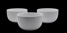 The Cellar Made Expressly For Macys 32 oz Set-3 White Soup/Cereal Bowls 6"