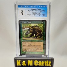MTG - Scourge - Dragon Fangs - Foil - Graded - CGC 9