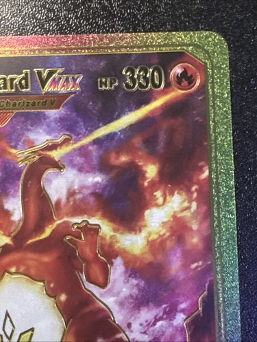 Charizard Vmax NM+ Rare Foil Fan Art Pokemon Card - Picture 2 of 6