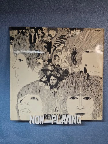 The Beatles Revolver LP 2nd Pressing Mono, 1966 UK  Times New Roman/Sans Sariff