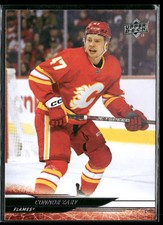 2024-25 Upper Deck #32 Connor Zary Calgary Flames Hockey Card