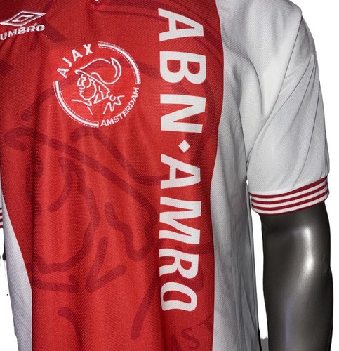 Vintage! Official Authentic Umbro Ajax 1996/1997 Men’s Large Soccer Jersey Shirt - Picture 5 of 12