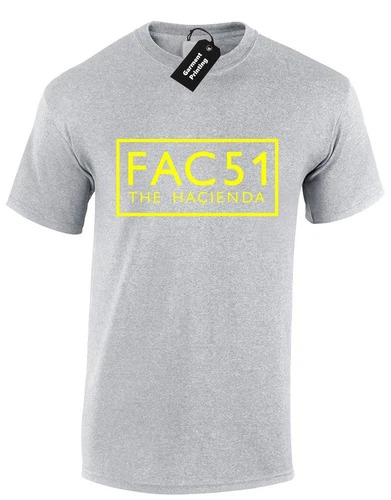 Fac 51 808 State Live Festival Dj Present Gift New Unisex T-Shirt - Picture 1 of 10