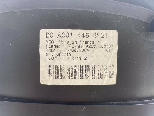1995-2006 MERCEDES-BENZ SPRINTER VAN USED DASHBOARD INSTRUMENT CLUSTER FOR SALE - Bild 4 von 6