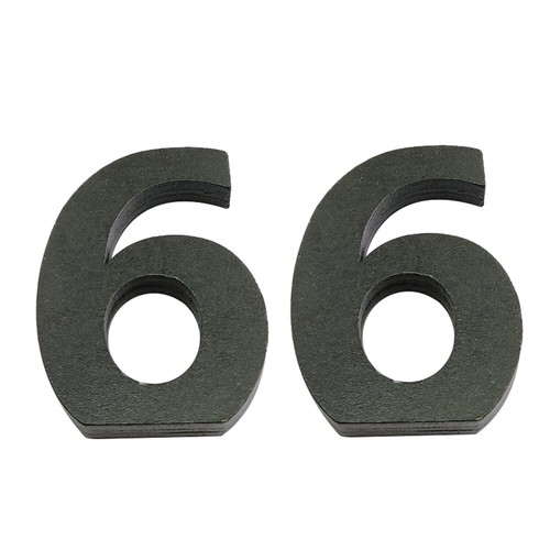 Wooden Numbers 0-9 MDF Large Color Black White Beige Free Standing Crafts Gaming - Picture 17 of 24