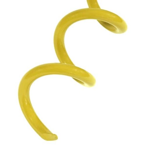16 in. Yellow Steel Spiral Anchor for Tarps and Tents NEW - Picture 2 of 4
