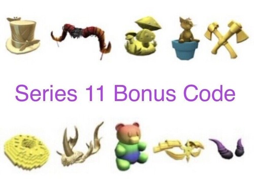 Código de artículo virtual de bonificación Roblox Serie 11 enviado a través de mensajes difíciles de encontrar - Imagen 2 de 2