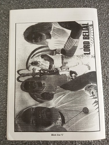 Bleed #5 1999 Underground Metal Fanzine Abigor Bloodthrorn Lord Belial Deathwish - Imagen 8 de 8