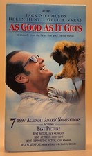 As Good as It Gets VHS 1998 Jack Nicholson **Buy 2 Get 1 Free**