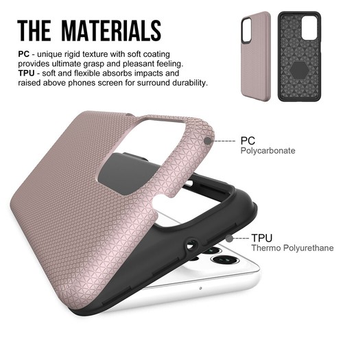 Für Samsung Galaxy A23 5G - griffbereit stoßfeste Handyhülle Impact Texture Hülle - Bild 38 von 41