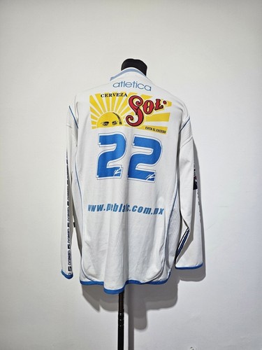 Puebla soccer jersey Atletica 2001 Size L long sleeves - Picture 4 of 6