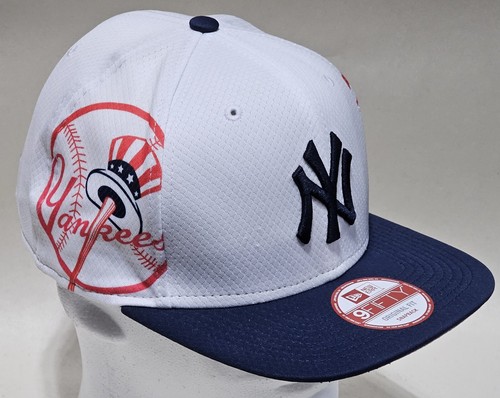 🔥New York Yankees New Era Snapback 9fifty Original Fit Panel Zoom Big Logo🔥