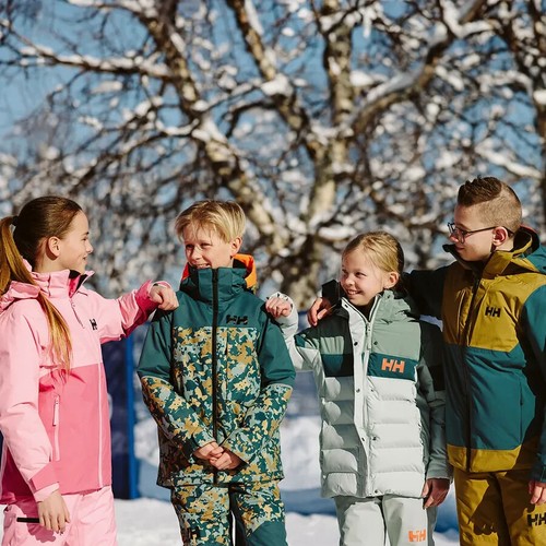 Helly Hansen Diamond Ski Jacket - Youth Girls - 10 / Green Mist - Picture 9 of 13